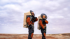 Du khách thử thách sinh tồn tại “Trại sao Hỏa” Mông Cổ