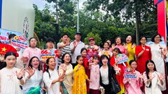 Những nét vẽ nối nhịp tình hữu nghị Việt Nam - Cuba trong Lễ hội Văn hóa Thế giới tại Hà Nội