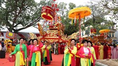 Lễ hội Bình Đà 2026: Trang nghiêm nghi lễ dâng hương Quốc Tổ Lạc Long Quân