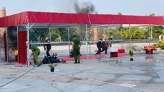 Hội thi “Tổ liên gia về an toàn phòng cháy, chữa cháy” ở Hội An