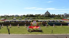 Đồng loạt ra mắt lực lượng tham gia bảo vệ an ninh trật tự  cơ sở