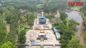 Di tích lăng vua Thiệu Trị đang được tu bổ như thế nào?