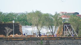 Vì sao việc khắc phục sự cố sập đoạn tường Hoàng thành Huế bị chậm?