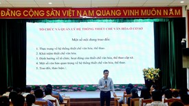 Quảng Ngãi tập huấn nghiệp vụ văn hóa cơ sở và công tác gia đình