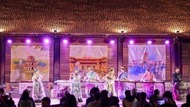 Đánh thức không gian di sản Văn Miếu - Quốc Tử Giám về đêm