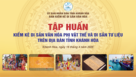 Khánh Hòa: Tập huấn kiểm kê di sản cho 1.500 cán bộ
