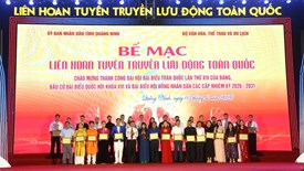 Bế mạc Liên hoan Tuyên truyền lưu động toàn quốc