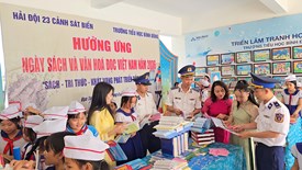 Lực lượng Cảnh sát biển lan tỏa văn hóa đọc đến cộng đồng