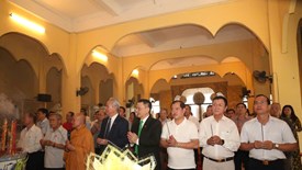 TP.HCM: Tưởng niệm 593 năm ngày mất Đức Thái tổ Cao Hoàng đế Lê Lợi