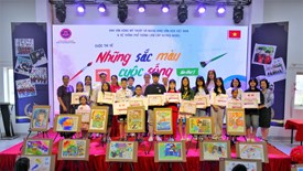 “Những sắc màu cuộc sống”: Khi hội họa nuôi dưỡng tâm hồn trẻ thơ