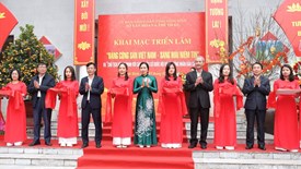 Ninh Bình: Khai mạc Triển lãm “Đảng Cộng sản Việt Nam – Sáng mãi niềm tin”