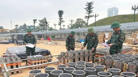 Thái Nguyên sẵn sàng cho màn pháo hoa phục vụ Festival Trà Quốc tế 