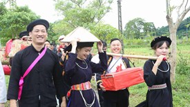 Độc đáo “Đám cưới người Tày” trên quê hương cách mạng Tân Trào