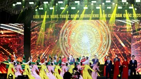 Bế mạc Liên hoan Nghệ thuật quần chúng Khu dân cư toàn quốc