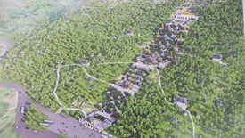 Điện Biên khởi công Khu văn hóa tâm linh Mường Ảng tổng vốn hơn 99 tỉ đồng