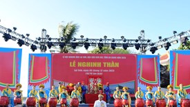 Lễ hội Nghinh Ông mang đậm bản sắc văn hóa vùng biển An Giang