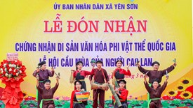 Lễ hội Cầu mùa của người Cao Lan đón nhận danh hiệu Di sản văn hóa phi vật thể quốc gia 