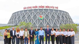 Bảo tàng Chiến thắng Điện Biên Phủ tăng cường hợp tác với Bảo tàng Ký ức chiến tranh Caen (Pháp)