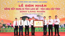 Công bố đình Làng Nhớn là di tích lịch sử - văn hóa của tỉnh Lào Cai