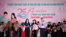 16 tác phẩm đoạt giải Cuộc thi Ảnh đẹp gia đình tỉnh Điện Biên 2026