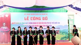 Nghệ thuật múa của người Cống trở thành Di sản văn hóa phi vật thể quốc gia
