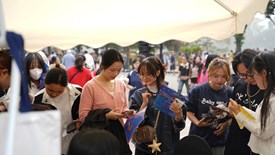 Không khí rộn ràng tại “Ngày hội Việt Nam hạnh phúc“