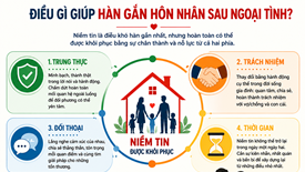 Sau ngoại tình: Hàn gắn hôn nhân bắt đầu từ văn hóa ứng xử