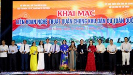 Khai mạc Liên hoan Nghệ thuật quần chúng khu dân cư toàn quốc 2025