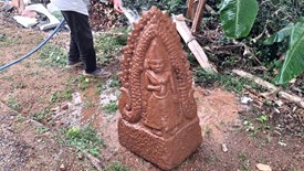 Phát hiện phù điêu tại Di tích quốc gia đặc biệt tháp Dương Long