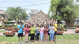 Di tích Tháp Đôi hút khách từ phù điêu Nữ thần Mahishasuramardini