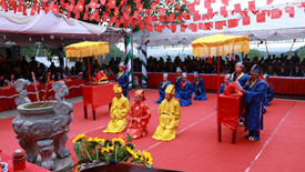 Khai hội đền Thần Nông, gìn giữ tín ngưỡng nông nghiệp truyền thống