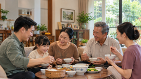 Hạnh phúc gia đình được đo bằng những điều bình dị