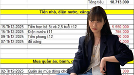 Bảng chi tiêu gần 19 triệu của cặp vợ chồng khiến nhiều người thốt lên: “Không thể nào”