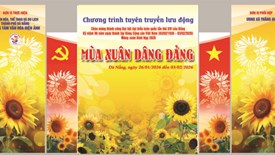 Đà Nẵng tổ chức tuyên truyền lưu động chào mừng thành công Đại hội XIV của Đảng