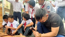 Trải nghiệm di sản, trải nghiệm nghề truyền thống ở chùa Đồng Kỵ