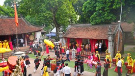 Theo dấu tích Thánh Tản kéo vó bắt cá trong Lễ hội Đả Ngư