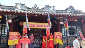 Về Hội An, dự lễ vía Quan Công