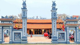 Lễ khánh thành trùng tu Di tích lịch sử Quốc gia đình Văn Lôi