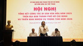 Ngành Di sản TP.HCM hướng tới “Chuyên nghiệp – hiện đại – bản sắc“