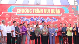 Vui xuân tưởng nhớ về bác Sáu Dân