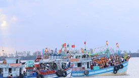 Cần Thơ tưng bừng Lễ hội Nghinh Ông 2026 của ngư dân vùng biển Trần Đề