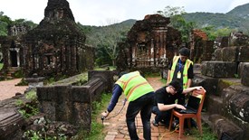  Số hóa toàn bộ kiến trúc, hiện vật tại di sản Mỹ Sơn