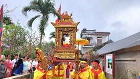 Rộn ràng lễ hội Kỳ phúc Nghè Cẩm Hoàng, giữ hồn quê xứ Thanh