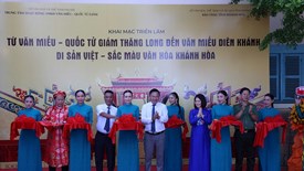 Triển lãm “Từ Văn Miếu Quốc Tử Giám Thăng Long đến Văn Miếu Diên Khánh”