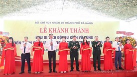 Khánh thành công trình di tích lịch sử địa điểm thành lập Đội du kích Vũ Hùng