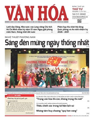 Báo Văn Hoá 29/4/2026