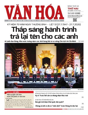 Báo Văn Hoá 27/7/2026