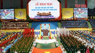 Khai mạc Đại hội Thể dục thể thao TP. Huế lần thứ X