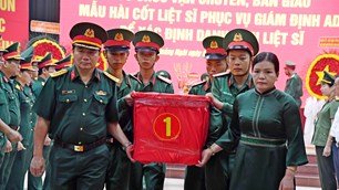 Quảng Ngãi bàn giao 2.219 mẫu sinh phẩm hài cốt liệt sĩ phục vụ giám định ADN