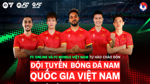 Đội tuyển Việt Nam chính thức góp mặt trong FC Mobile Việt Nam